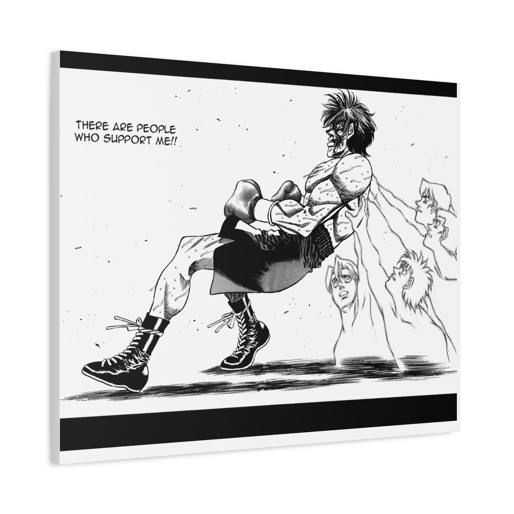 Takamura — "There Are People Who Support Me" Inspirational MMA Poster