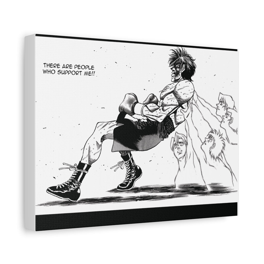 Takamura — "There Are People Who Support Me" Inspirational MMA Poster