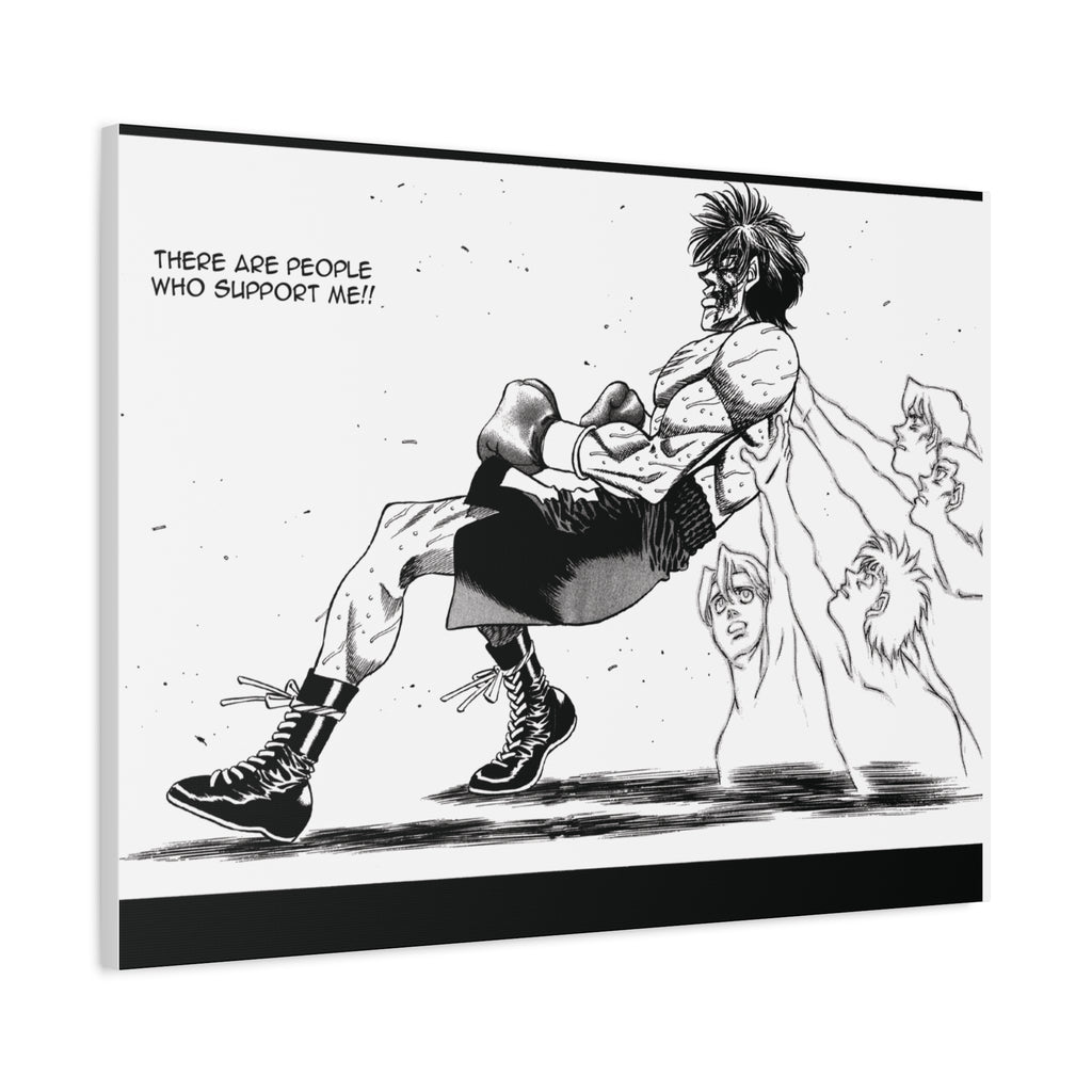 Takamura — "There Are People Who Support Me" Inspirational MMA Poster