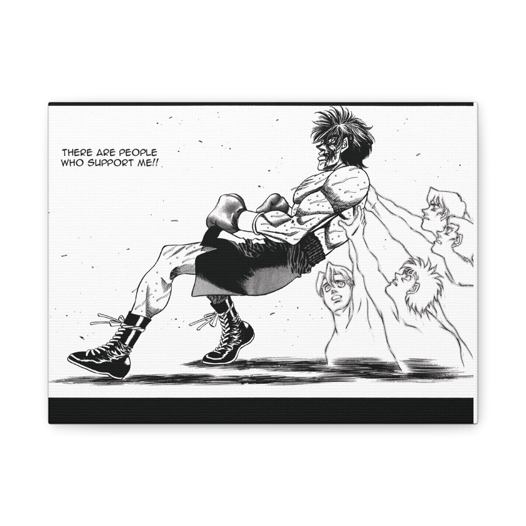 Takamura — "There Are People Who Support Me" Inspirational MMA Poster